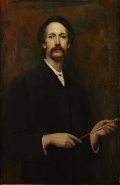 Image of Edward Samuel Harper: Self Portrait
