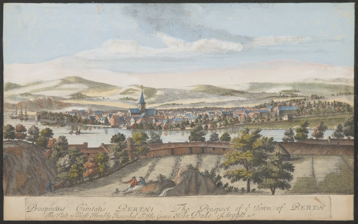 Image of Prospectus Civitatis Perthi / The Prospect of the Town of Perth