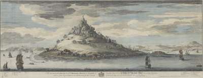 Image of The South East Prospect of St. Michael’s Mount in Cornwall