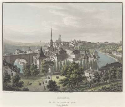 Image of Berne du côté du Nouveau Pont