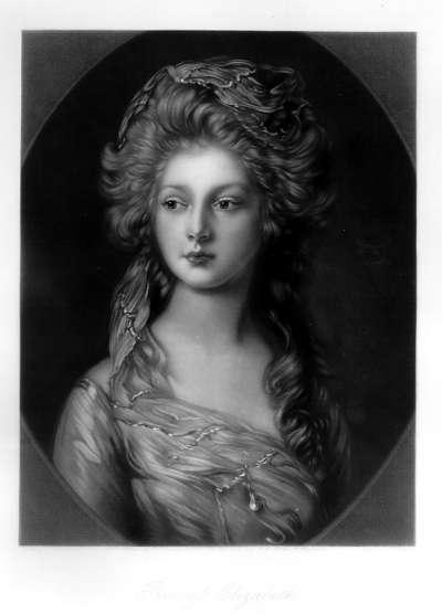 Image of Princess Elizabeth (1770-1840) Landgravine of Hesse-Homburg; 3rd daughter of King George III