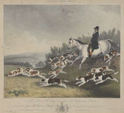 Image of No.2, Plate 1: W. Long, Huntsman to the Badminton Hounds