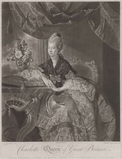Image of Charlotte Sophia of Mecklenburg-Strelitz (1744-1818) Consort of King George III