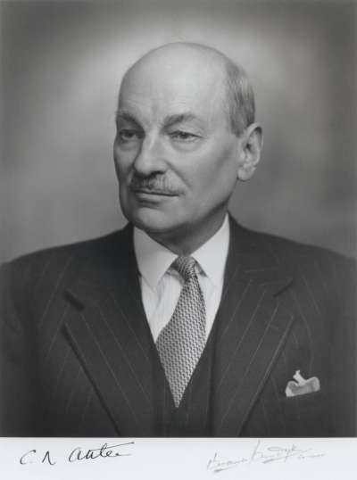 Image of Clement Richard Attlee, 1st Earl Atlee (1883-1967)