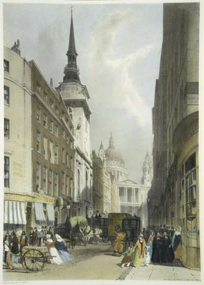 Image of St. Paul’s from Ludgate Hill