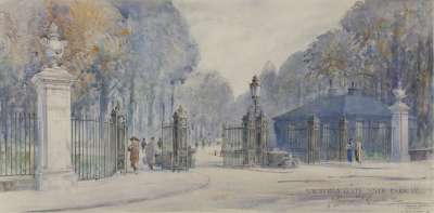 Image of Victoria Gate, Hyde Park West, Proposed Reconstruction