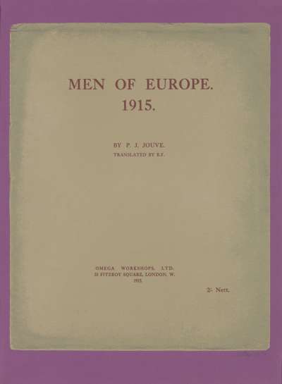 Image of Men of Europe, 1915