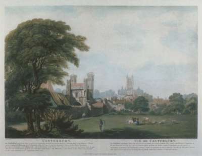 Image of Canterbury / Vue de Canterbury