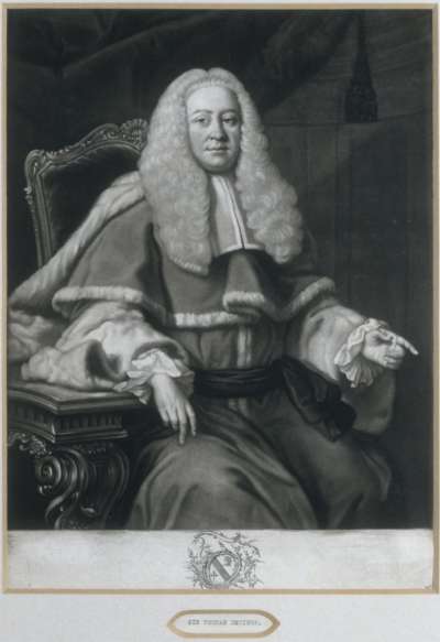 Image of Sir Thomas Denison (1699-1765) Judge