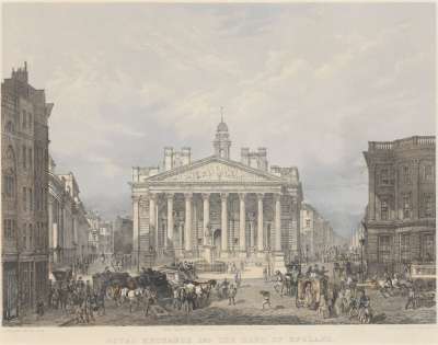 Image of Royal Exchange and the Bank of England