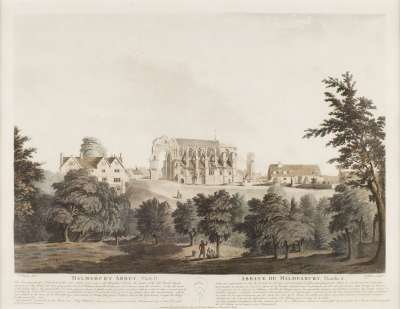 Image of Malmsbury Abbey, Plate II / Abbaye de Malmesbury, Planche 2