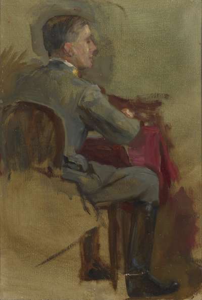 Image of Major A Jones, Secretary to Italian Section