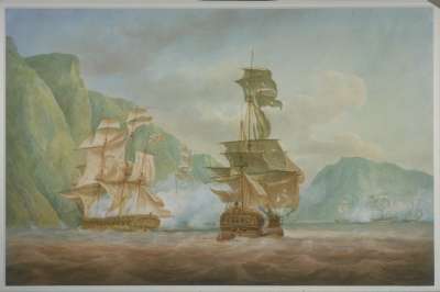 Image of Naval Engagement off Norwegian Coast
