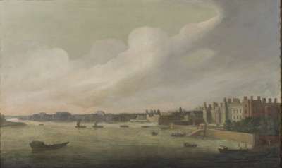 Image of View of the Thames, Somerset House to Westminster