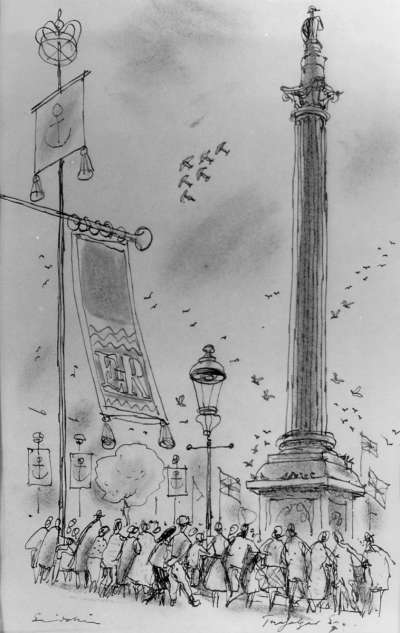 Image of Trafalgar Square (Coronation)