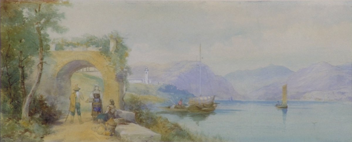 Image of North Italian Lake Landscape
