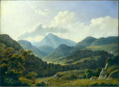 Image of Scene in the lake District