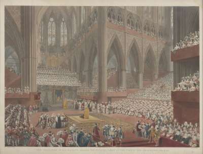 Image of The Coronation of His Majesty King George IV: Taken at the time of the Recognition, 19 July 1821