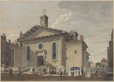 Image of The West Front of St. Paul’s, Covent Garden
