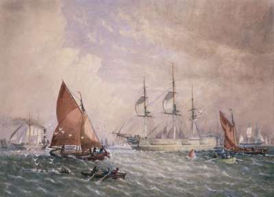 Image of Shipping and Boats in the Mersey