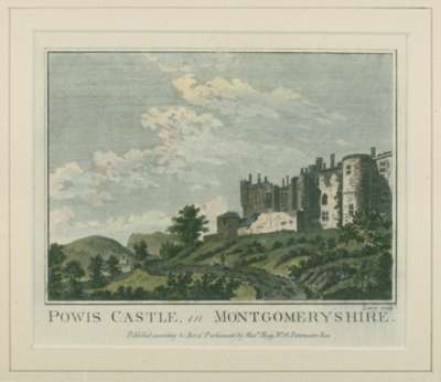 Image of Powis Castle, in Montgomeryshire