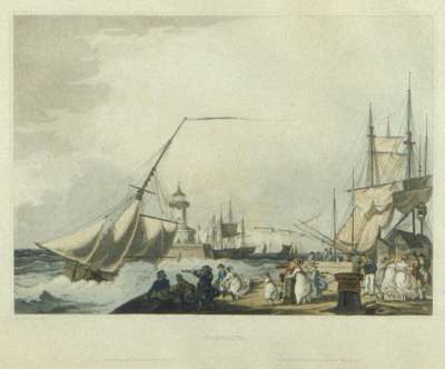 Image of Ramsgate in a high gale