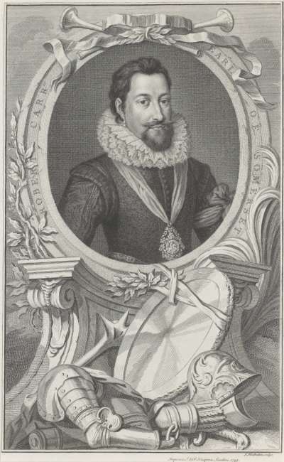 Image of Robert Carr, Earl of Somerset (1585/6-1645) courtier; favourite of King James I