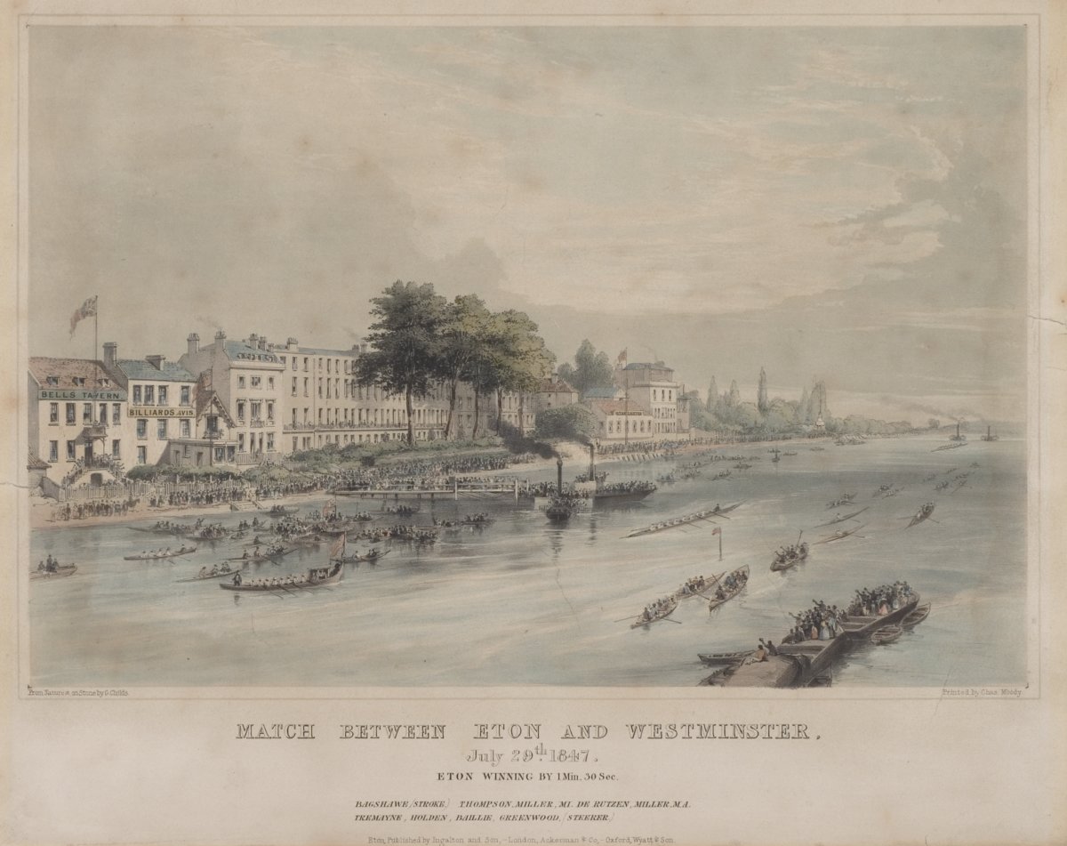 Image of Match between Eton and Westminster, 29 July 1847