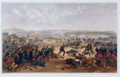 Image of Battle of the Tchernaya, 16 August 1855