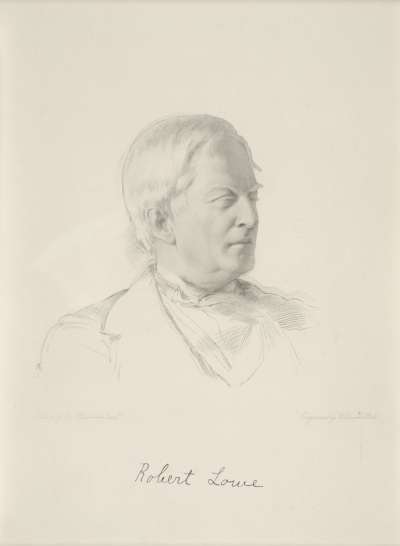 Image of Robert Lowe, Viscount Sherbrooke (1811-1892) politician; Chancellor of the Exchequer