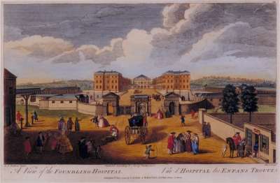 Image of A View of the Foundling Hospital