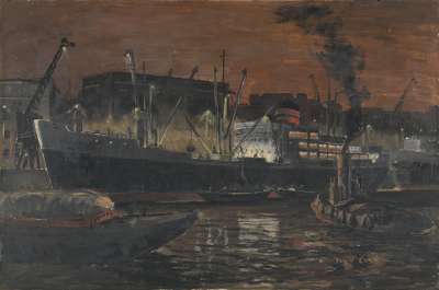 Image of Night in the Docks