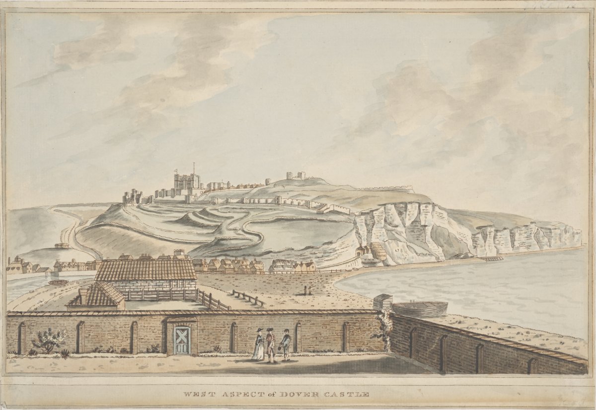 Image of West Aspect of Dover Castle