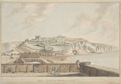 Image of West Aspect of Dover Castle