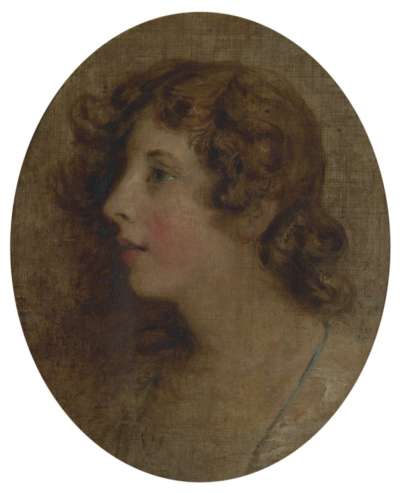 Image of Portrait of an Unknown Young Woman