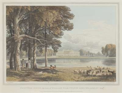 Image of Wanstead House, the Seat of William Pole Tylney Long Wellesley Esq.