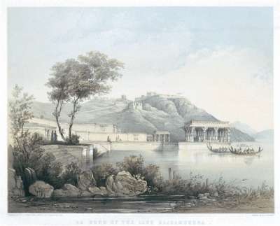 Image of Bund of the Lake Rajsamundra
