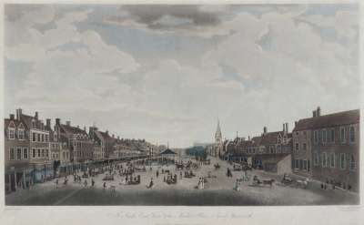 Image of A South East View of the Market Place of Great Yarmouth