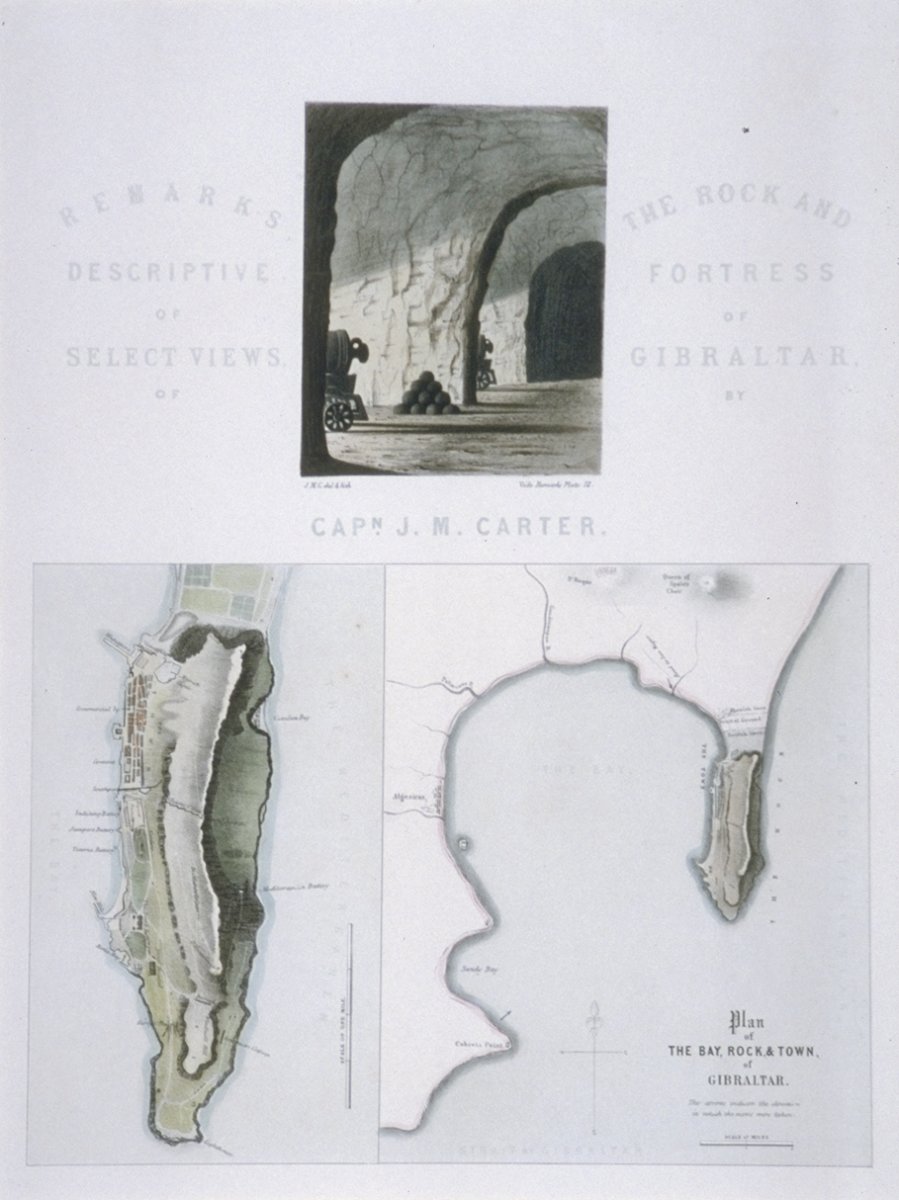 Image of The Rock and Fortress of Gibraltar