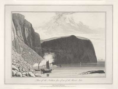 Image of Part of Northern Face of One of the Shiant Isles