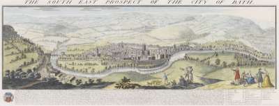 Image of The South East Prospect of the City of Bath