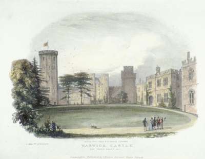 Image of Warwick Castle. The Inner Court
