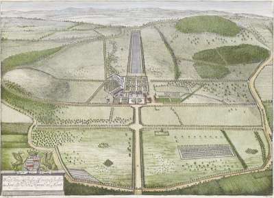 Image of Wrest House and Park in the County of Bedford, the Seat of the Rt. Hon. Henry Earl of Kent