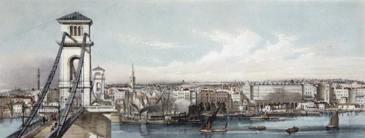 Image of Panoramic View of Charing Cross and the Strand from the Thames