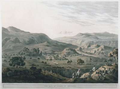 Image of The Pass of Atbara in Abyssinia