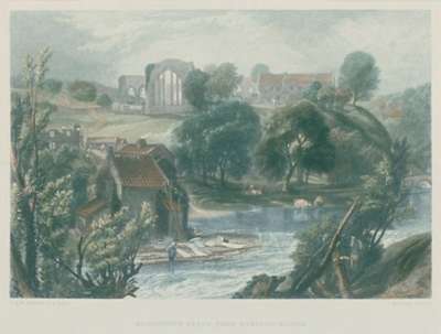 Image of Egglestone Abbey, near Barnard Castle, County Durham