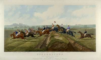 Image of Punchestown.  Conyngham Cup 1872.  The Double.