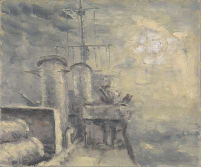 Image of Destroyer in Thick Mist
