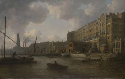Image of View of the Adelphi from the River Thames