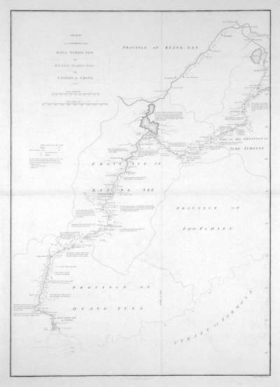 Image of Sketch of a Journey from Hang-Tchoo-Foo to Quang-Tchoo-Foo or Canton in China